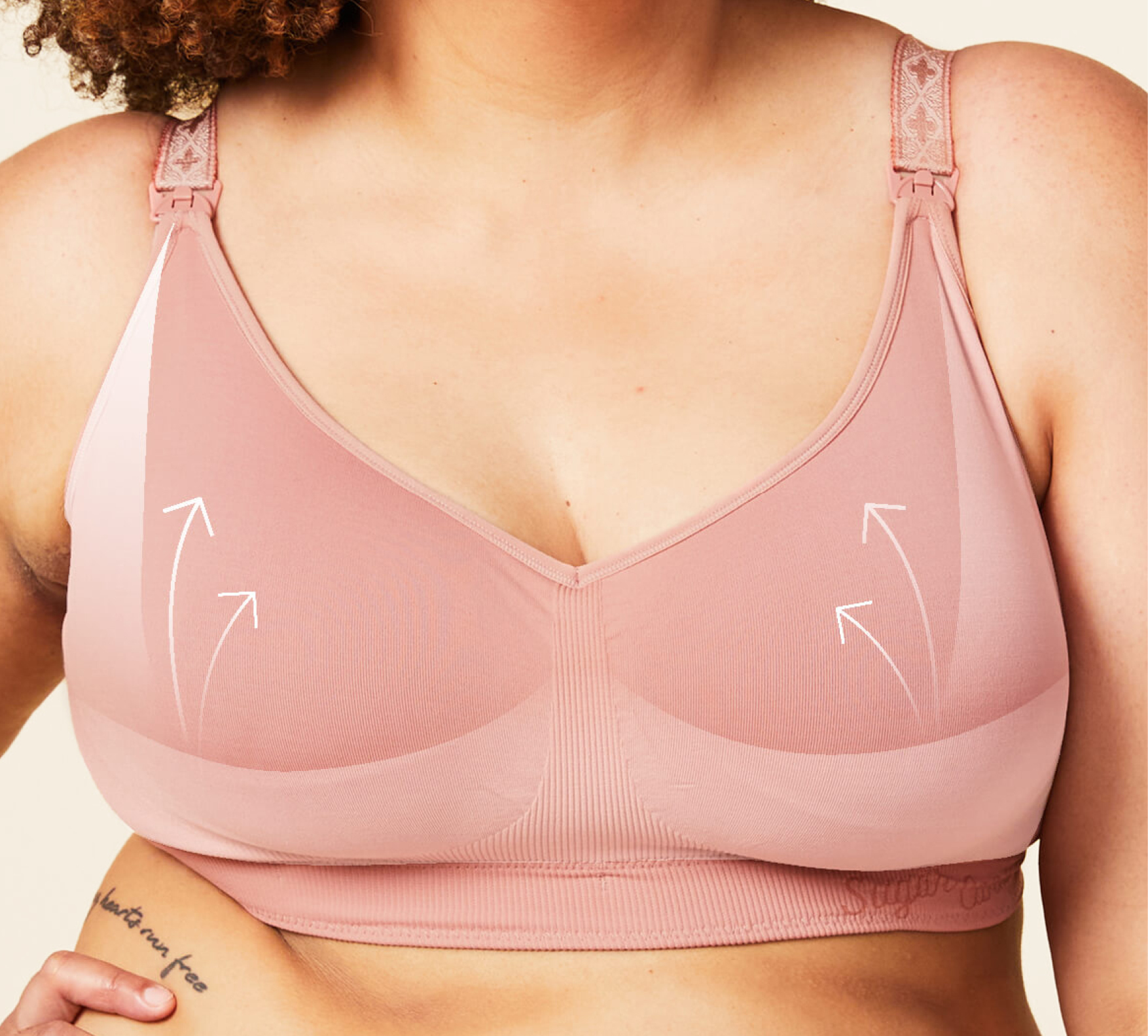 Sugar Candy Nursing Bra Tech Image
